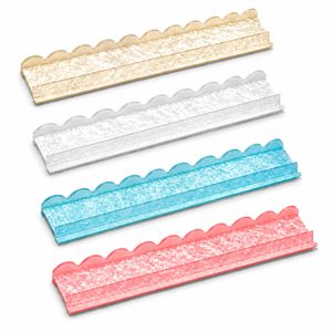 Support de tuiles de mahjong en acrylique perlé personnalisé avec poussoir, bord festonné, 4 couleurs, accessoires de mahjong pour la vente en gros - Product Image 2