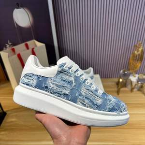 Chaussures de créateur haut de gamme McQueenes, baskets classiques respirantes, tendance mode, style cowboy, chaussures de marche personnalisées de marque célèbre - Product Image 5