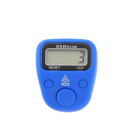 Compteur numérique de doigts 2026 SXH5136 en plastique avec lumières et sons, compteur de golf LED Tasbeeh pour musulmans