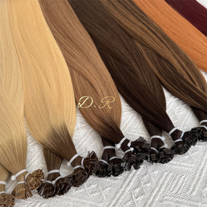 ผมต่อแบบ <span class=keywords><strong>K</strong></span> Tip ของรัสเซีย ปี 2026 ขายส่ง ผมแท้แบบดิบสองชั้น เกรด Remy ต่อผมแบบเคราติน - Product Image 4