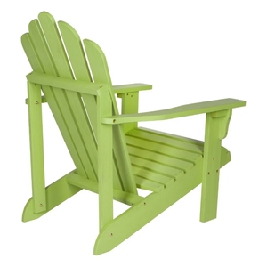 Conjunto de Sillas Adirondack de Madera Maciza de Alta Calidad con Mesa Plegable, Impermeable y Ecológico para Espacios de Comedor al Aire Libre en Jardines y Resorts - Product Image 4