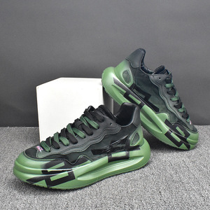 Zapatos de Hombre para Otoño e Invierno, Retro, con Suela Gruesa, Transpirables, de Moda, Siempre en Tendencia - Product Image 1