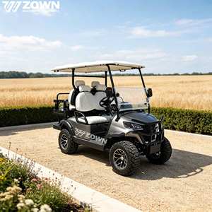 Véhicule de golf de chasse 6 places à essence au design unique, avec batterie au lithium et moteur AC 4 temps, certifié CE, idéal pour le tourisme - Offre spéciale - Product Image 1