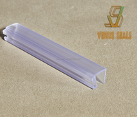 Tira de Sellado Duradera y Moderna JINSU de PVC/Policarbonato para Puertas y Ventanas con Cepillo, Instalación con Tornillos, Uso en Hoteles