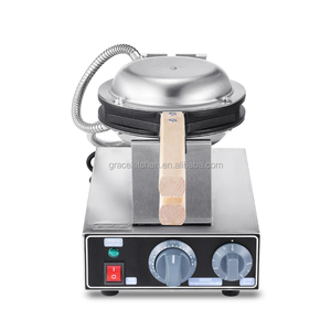 Grace Thương Mại Xoay Vòng Waffle Maker Máy-Nhiệm Vụ Nặng Nề Không Dính Bong Bóng Waffle Sắt <span class=keywords><strong>Baker</strong></span> - Product Image 6