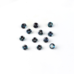 Đá Alexandrite tự nhiên, cắt theo yêu cầu, kích thước và hình dạng tùy chọn, bán buôn, chất lượng cao, mặt cắt tròn, bề mặt chạm khắc, đá quý Alexandrite - Product Image 6