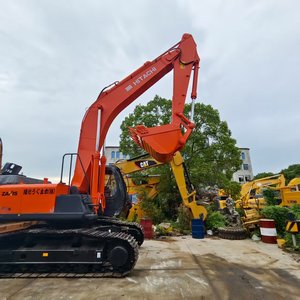 Excavatrice Hitachi ZX350G d'occasion, système hydraulique, PLC, pompe hydraulique, moteur, boîte de vitesses - 35 tonnes de poids opérationnel, commerce extérieur - Product Image 1