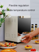 Four à pain électrique multifonctionnel miniature pour la maison, 10L 750W, spécialement conçu pour la cuisson des gâteaux