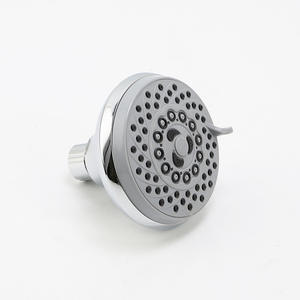 Pommeau de douche mural en chrome électrolytique ABS réglable à cinq étages augmentant la pression accessoire de robinet de salle de bain - Product Image 4