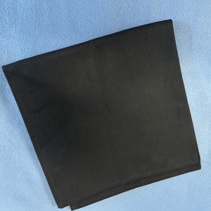 Vorrätige Quadratische 60x60cm Hotel-Tischdecke Restaurant Farbechte Maschinenwaschbare Weiße Schwarze CVC-Stoff Servietten - Product Image 3