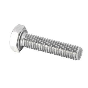 Vis à tête hexagonale en acier inoxydable 304 M3 M10 DIN933 A2 70 Classe 10.9 12.9 pour connexion et fixation - Product Image 1