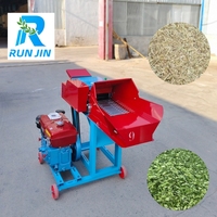 Grande machine domestique de broyage de foin, d'herbe, de soie, de maïs sec et humide, et de paille pour l'élevage de bovins et ovins