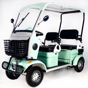 Voiturette de golf de haute qualité 800W 60V, 4 roues, 20Ah, longue autonomie, avec toit, XBS-EST50039 - Product Image 4