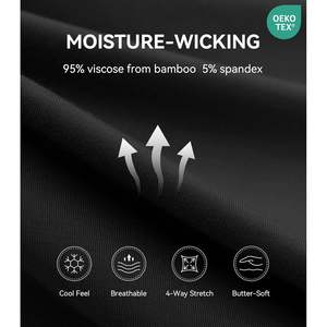 ชุดนอนผู้ชายแบบกำหนดเอง ชุดนอนแขนสั้น ผ้าวิสโคสเย็นสบาย ชุดลำลองผ้าไผ่ มีกระเป๋า ไซส์ S-XXL - Product Image 6