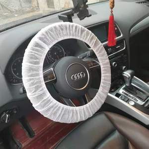 Couvercle de volant en plastique anti-poussière pour <span class=keywords><strong>voiture</strong></span> universelle, produit d'usine chinoise de bonne qualité - Product Image 5