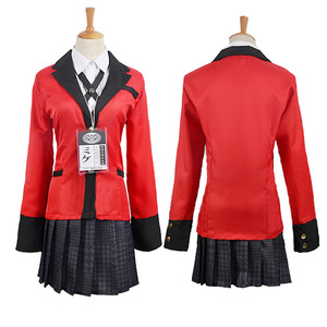 Ensemble complet Kakegurui Yumeko Jabami Saotome Meari Uniforme scolaire japonais pour filles Costume de cosplay Adulte Enfant Fille - Product Image 1