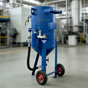 Machine de <span class=keywords><strong>sablage</strong></span> à sec mobile haute pression pour l'élimination de la rouille, avec réservoir, <span class=keywords><strong>sablage</strong></span> manuel, polissage, capacité 100L, haute efficacité - Product Image 4