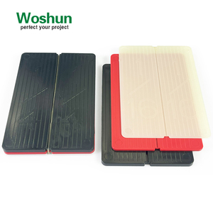 Cales de nivellement en plastique ABS Woshun 6"x4" pour panneaux préfabriqués en béton - Product Image 3