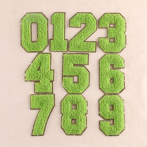Écussons en chenille style vintage à lettres brodées, motifs lumineux dans le noir, pour étiquettes de chapeaux – Vente chaude - Product Image 4