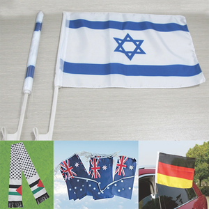 Verticale paalhangende reclamebord voor buiten, langs de weg, sportvlag, banner van polyester, aluminium vlaggenmast, digitaal bedrukt, UV-bestendig - Product Image 5