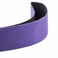 Bande abrasive en céramique violette 826S pour le travail de ponçage intensif de l'acier inoxydable