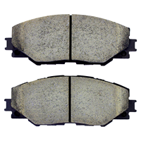 Pastillas de Freno de Disco de Cerámica para Eje Delantero FMSI D1211-8331 para Pontiac, Scion, Toyota, RAV4, Lexus
