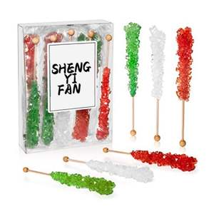 Certificat HACCP/Halal multicolore saveur de fruits mélangés cristal <span class=keywords><strong>rock</strong></span> bonbon bâton <span class=keywords><strong>sucette</strong></span> - Product Image 5
