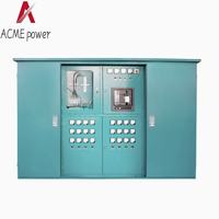 Poste de transformateur mobile à déploiement rapide 10 kVA-500 kVA, type européen, pour l'alimentation en énergie des sites d'urgence