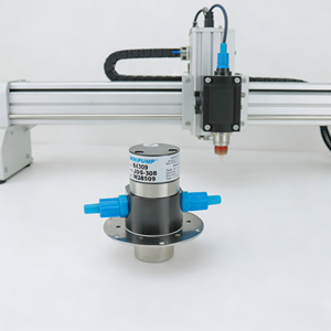 Bomba de Engranajes Magnética de Acero Inoxidable DOCOD OEM, Resistente a Ácidos, Álcalis, Solventes, Aceite Hidráulico, Dosificación Eléctrica de Alta Viscosidad - Product Image 1