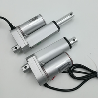 Actionneur linéaire compact à aimant permanent 12V 24V 1000N IP65 étanche pour traqueur solaire, appareils électroménagers et ventilateurs