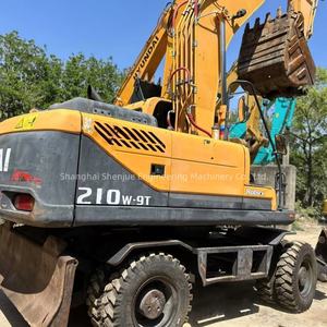 Prix bas, occasion, haute qualité : Excavatrice Hyundai 210W, matériel de génie civil et de construction, excavatrice Hyundai 210 220 305 - Product Image 1