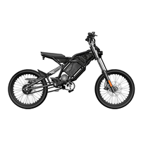 Vélo Électrique EBIKE EX1 48V avec Cadre en Acier, Moteur Central Brushless et Batterie au Lithium, Idéal pour Trajets Urbains et Tout-Terrain