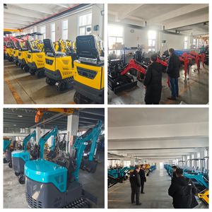 Mini-excavatrice sur chenilles hydraulique de 1 tonne, conforme aux normes EPA Euro 5, compatible avec les accessoires multiples (pince, brise-roche, tarière) - Product Image 6