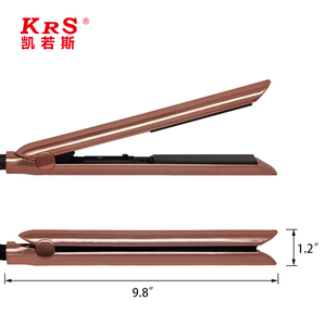 Mini fer à lisser pour cheveux de marque privée Planchas Fer plat automatique portable LED Céramique personnalisée + PTC - Product Image 2