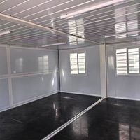 Maison préfabriquée pliable en panneaux d'acier colorés pour chantier de construction Xiamao, maison mobile pliable X-foldable, garantie de 2 ans
