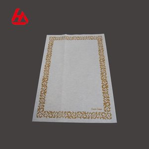 Premium Tela-aire puso servilletas alto pliegue impreso papel servilleta de papel - Product Image 2
