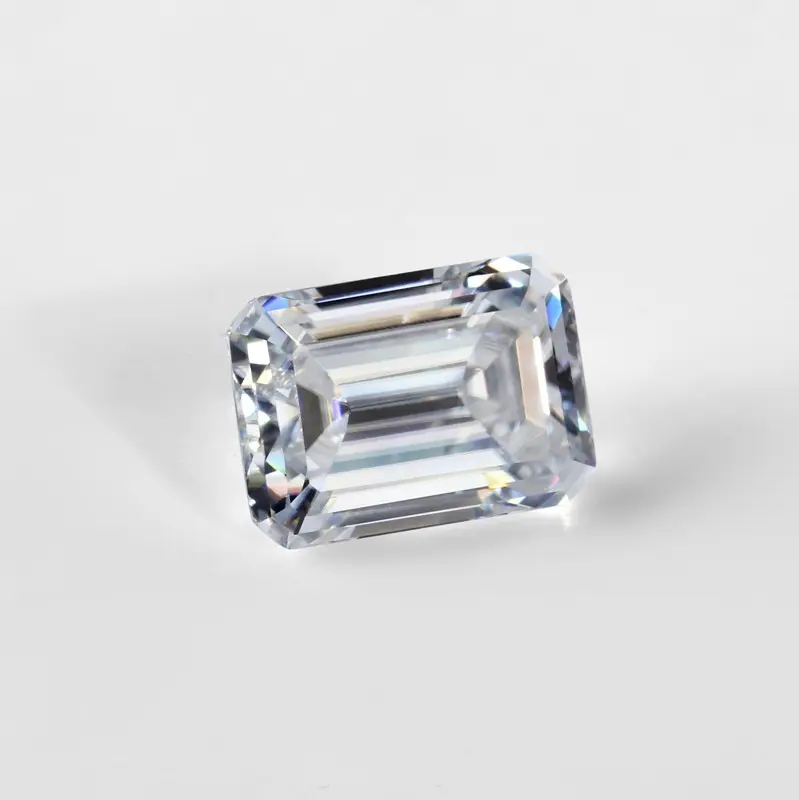 Discount IGI 5 carat Emerald cut F VS real vvs diamond loose lab grown diamond CVD lab diamond