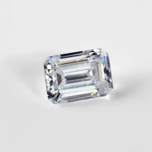 Discount IGI 2 carat Emerald cut F VS real vs1 diamond loose lab grown diamond CVD lab diamond