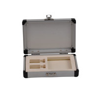 Boîte à outils rigide en aluminium de vol de transport universel de petit et grand équipement personnalisé de sortie d'usine avec rembourrage en mousse