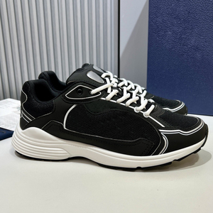 <span class=keywords><strong>Scarpe</strong></span> da ginnastica casual da <span class=keywords><strong>uomo</strong></span> di lusso firmate, in vera <span class=keywords><strong>pelle</strong></span> traspirante con inserti in mesh, stile walking, sneakers chunky 30 per outfit quotidiani - Product Image 1