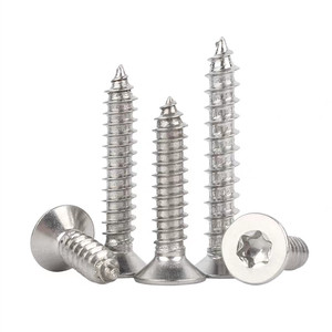 <span class=keywords><strong>Vis</strong></span> autotaraudeuses en acier inoxydable à tête fraisée Torx plate, M4 x 20mm, 40mm, M5, M6, <span class=keywords><strong>Vis</strong></span> Torx Inox pour bois - Product Image 2