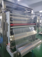 Máquina Envasadora de Líquidos Multifuncional y Multilínea Totalmente Automática para Bolsas Pequeñas de Champú, Gel de Ducha, Mascarilla Capilar y Loción