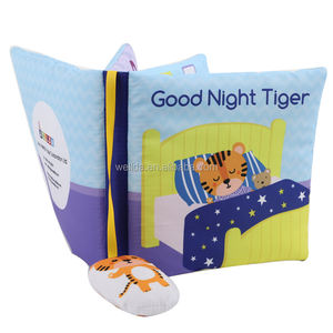 <span class=keywords><strong>Libro</strong></span> Sensoriale 3D per Bambini 100% Ecologico ODM con Giocattolo Tigre Appeso per Neonati e Bambini Piccoli - Product Image 4