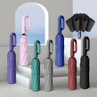 Parapluie pliant manuel classique léger en pongé, promotionnel, de haute qualité, à prix abordable, avec impression de logo personnalisé, vente en gros