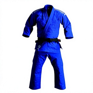 Kimono de Jiu-Jitsu pour enfants, tissage perlé, 100% coton, léger, durable, avec ceinture blanche, logo sur le devant, approuvé par l'IBJJF - Product Image 1