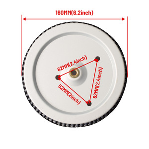 Filtre à air pour Harley 29442-99A 29442-99B 29442-99C, pièce de rechange pour moto de rue, en mousse ronde, diamètre 160mm - Product Image 1