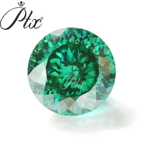 Offre Spéciale nouveau lâche Multi couleurs portugais coupe forme ronde VVS Moissanite diamant pour la fabrication de bijoux bague perle en gros - Product Image 4