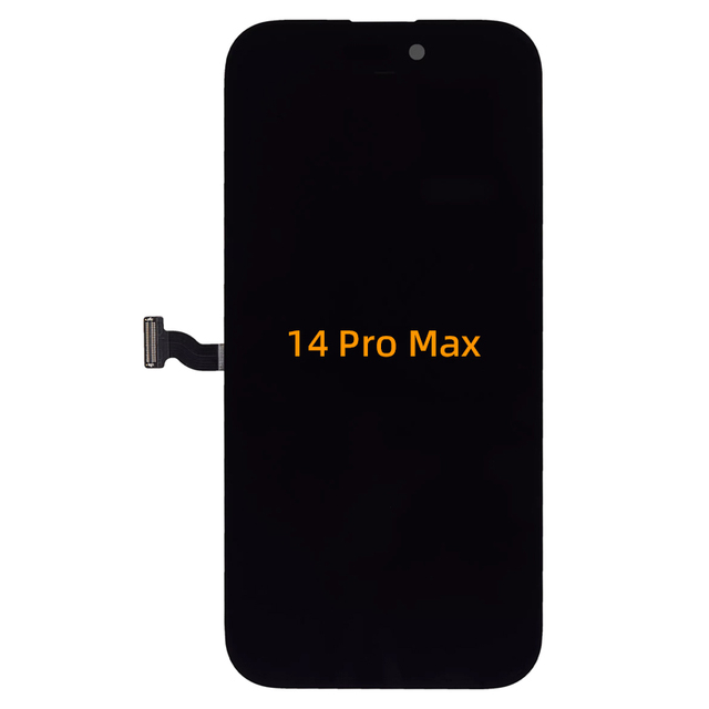 High Quality Original Refurbished OLED Assembly 6.7" Touch Screen Display for 14 Pro Max Replacement Fully Tested 1-Year