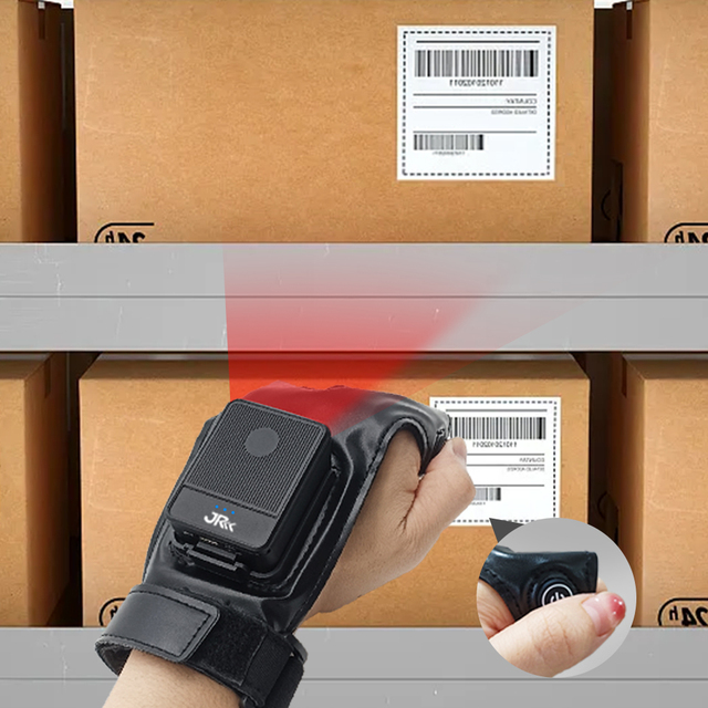 JR-2080W High Quality Mini Portable Barcode Reader Wireless 2.4G/ Bluetooth 1D Scanner Barcode Scanner