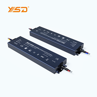 Alimentation LED à découpage YSD ultra-mince, haute efficacité PFC, étanche IP67, DC12V 24V 48V pour projets d'éclairage LED